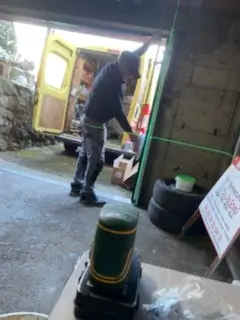 installation porte de garage