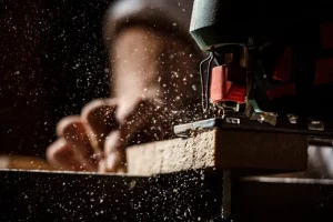 Atelier menuiserie dans les Vosges