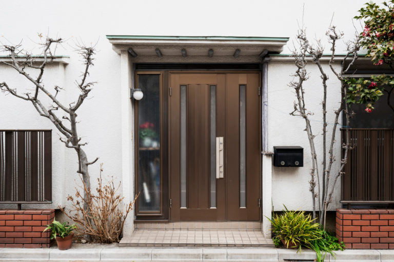 design moderne porte pivotante