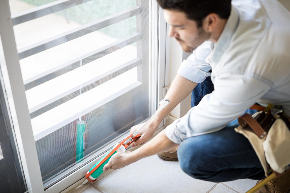 Régler une porte d’entrée PVC sur mesure