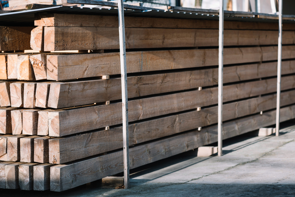 bloc-porte en bois massif