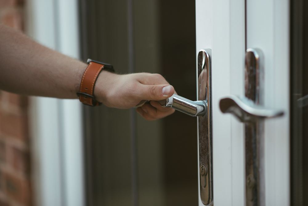 Matériel de sécurité porte d'entrée