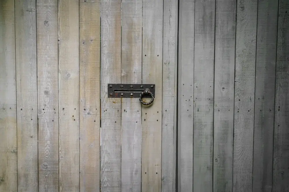 Porte de grange coulissante