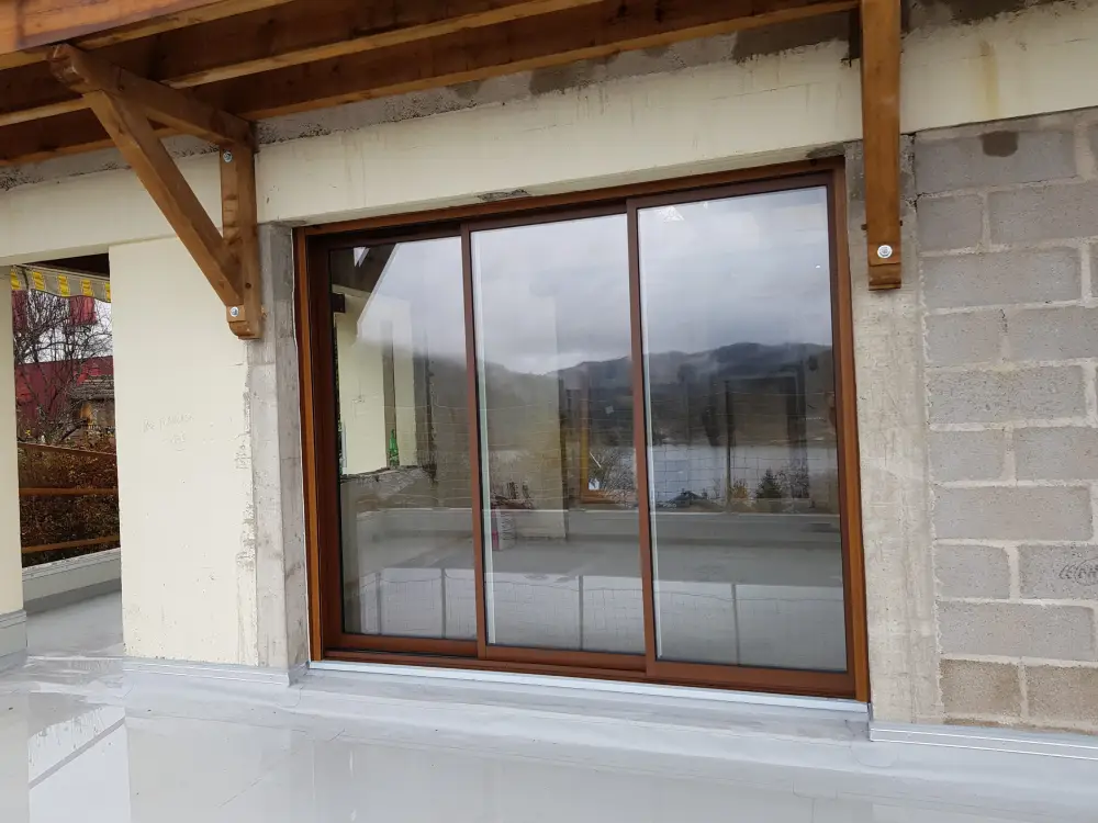 porte coulissante en alu