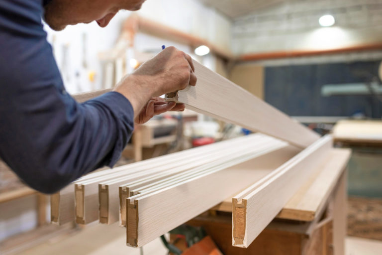 Fabrication de volet coulissant en bois