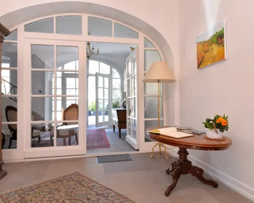 Porte cochère en PVC