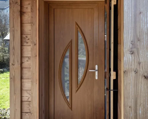 Porte d'entrée monobloc